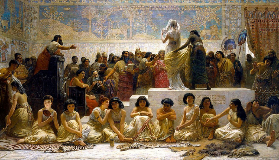 Orgies of the ancient Babylon and the Canaan