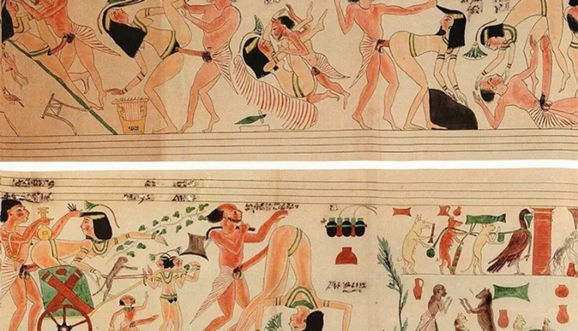 Orgies of the ancient Egypt